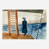 Gershon Benjamin, On the Ferry Boat #4