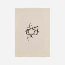 Linear Forms by Dwinell Grant, 1948, ink on paper, sold Sep 2022