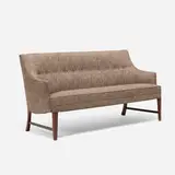 Frits Henningsen, Sofa, c. 1945, upholstery, mahogany