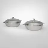 Elkington & Co., Covered dishes, pair