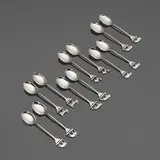 Animal spoons, set of twelve by 20th Century, silver, sold Jan 2026