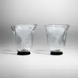 Vicke Lindstrand, Vases with mermaid, pair