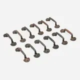 Dankmar Adler and Louis Sullivan, Window sash pulls from the Chicago Stock Exchange Building, set of twelve