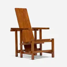 Gerrit Rietveld, Armchair, walnut