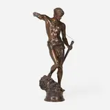 Antonin Mercié, David after the Battle