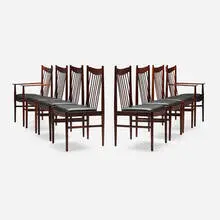 Arne Vodder, Dining chairs, set of eight