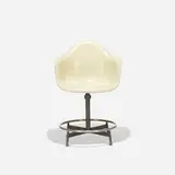 Drafting armchair by Charles and Ray Eames, 1962, molded fiberglass, enameled steel, stainless steel, enameled aluminum, rubber, plastic, sold Sep 2016