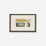 Robert Herrmann, Untitled, c. 1965, watercolor and pencil on paper