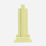 vase from the Yantra series, model Y15 by Ettore Sottsass, glazed ceramic, sold Jul 2016