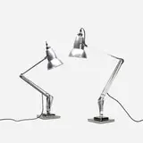 George Carwardine, Anglepoise lamps, pair, aluminum, chrome-plated steel