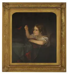 Friedrich Remde, Untitled, oil on canvas 67.5 x 58cm