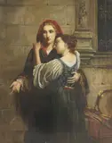 Hugh George Shaw, Untitled, oil on canvas 140 x 110cm