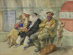 Thomas Downey, Untitled, watercolour 24 x 31cm