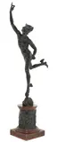 Giambologna, Untitled, raised on a rouge marble column and square base