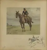 called 'Snaffles' Charles Johnson Payne, Untitled, all signed in pencil and with blindstamp 48 x 43cm and smaller (3) .
