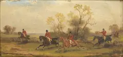 Rudolph Stone, Untitled, oil on panel 15.5 x 32cm (2)