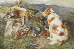 John Sargeant Noble, Untitled, watercolour and bodycolour 42 x 60cm