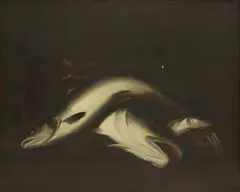 Louis Leonard Hübner, Untitled, oil on canvas 73 x 90cm (2)