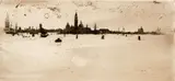 Joseph Pennell, Venice From the Sea, etching on wove paper, impression approximately