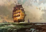John Stobart, Dreadnought (1978), color