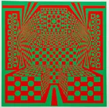 Roy Ahlgren, Desert Icon III, undated (c.1970s), second edition, serigraph on paper