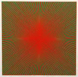 Roy Ahlgren, Homage to the Cross II, 1969, second edition, serigraph on paper