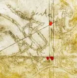 (Spanish, b.1965), Solo las Estrellas [Just the Stars], undated, hand colored by Ignacio Arteta, etching on paper, offered Feb 2021
