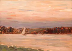 Seascape by Al Bird, circa 1970, oil on board, offered Feb 2021