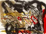 Jim Bird, Untitled, lithograph printed in colors