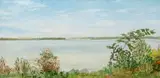 Three views of Washington DC and Potomac by John C. Close, 1975, oil on canvas, offered Feb 2021