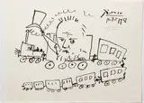 VICTOR HUGO ET LE VOYAGE by Pablo Picasso, 1951, lithograph, offered Feb 2021