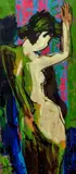 Nude by Dang Phuong Viet, 2005, acrylic on canvas, offered Feb 2021