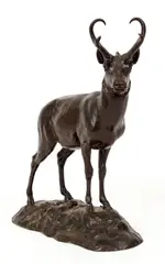 James Lippitt Clark, The Pronghorn, cast, bronze