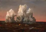 Regis Francois Gignoux, Iceberg at Sunrise