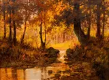 László Neogrády, Stream in the forest