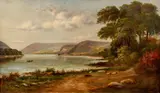 Pennsylvania Landscape Near Harrisburg by Silas Poulton, 1920, oil on canvas, offered Dec 2020