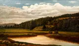William Coventry Wall, Pennsylvania Wetlands, oil on canvas