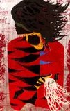 Tadashi Nakayama, Red Coat, 1957, color