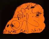 Barry Flanagan, Jo the Poet, serigraph in colors