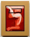 Clayton Merrell, Two Ways In, 2005 and Saturation Mine, 2005, tempera on board with hand painted
