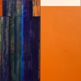 Michael Morrill, Janus XXX, 1987, acrylic on canvas on board