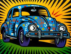 Lovebug by Burton Morris, 2004, serigraph printed in colors, offered Dec 2020