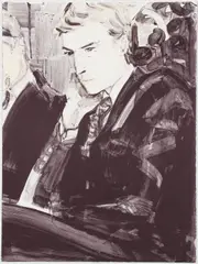 "Prince William" by Elizabeth Peyton, 2000, lithograph printed in colors, offered Dec 2020
