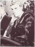 Elizabeth Peyton, "Prince William", 2000, lithograph printed in colors