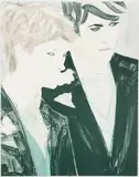 Elizabeth Peyton, Prince Harry and Prince William, 2000, lithograph printed in colors