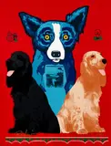 George's Sweet Inspirations by George Rodrigue, 2000, serigraph printed in colors, offered Dec 2020