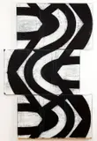 David Row, YUKON, 1988, oil and wax on 3 stretched canvases, irregular