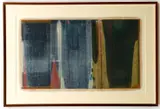 Abstract I, II, III, IV, V by B. Tiernen, acrylic on paper, offered Dec 2020