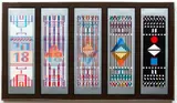 Yaacov Agam, 18 - Chai - Life, five panels