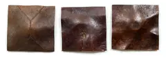 Ron Bennett, Untitled, Bronze Relief Triptych, 1992-93, 3 cast bronze reliefs